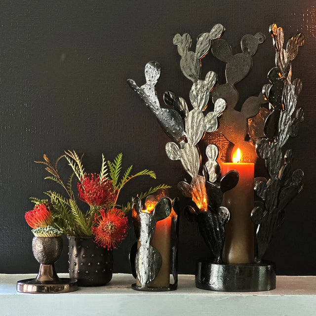 San Miguel Nopales Candleholder - Nima Oberoi Lunares