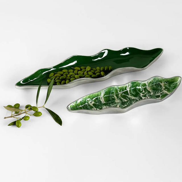 Verdura Olive Dish - In Stock - Nima Oberoi Lunares