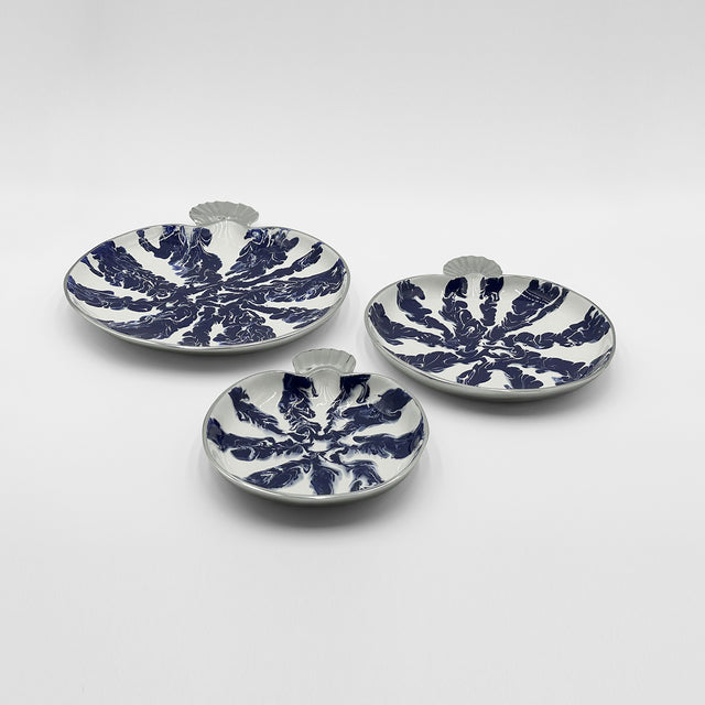 LA MAR Round Serving Platter - Nima Oberoi Lunares