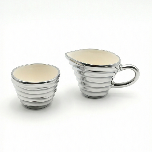 Aquos Sugar and Creamer Set