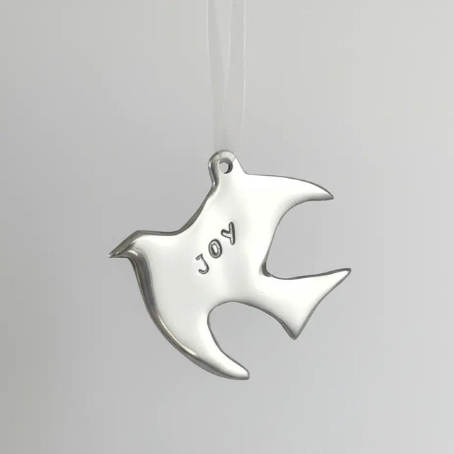 Ornament Silver Dove 'Joy' - Nima Oberoi Lunares