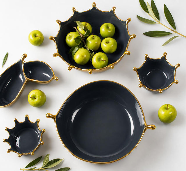 Pod Double Snack Graphite Bowl