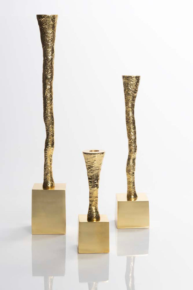 Nest Candle Holder Gold - Nima Oberoi Lunares