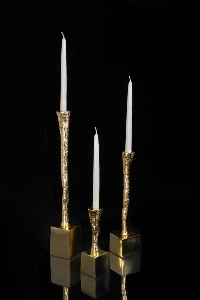 Nest Candle Holder Gold - Nima Oberoi Lunares