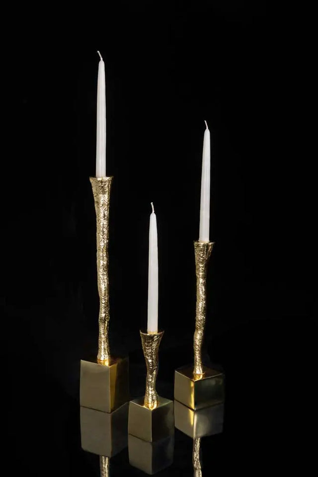 Nest Candle Holder Gold - Nima Oberoi Lunares