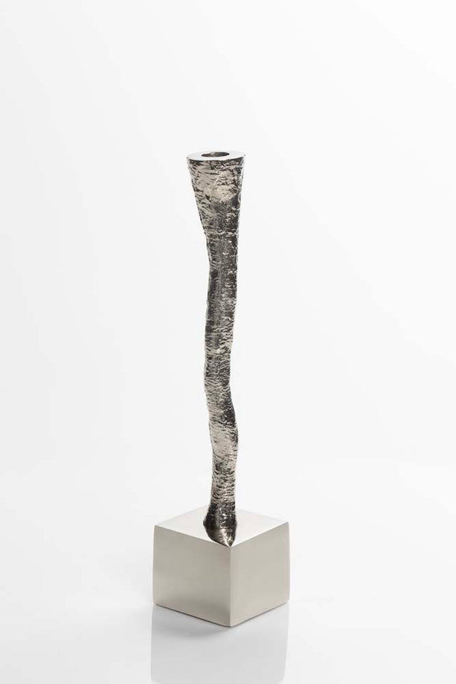 Nest Candle Holder Nickel Silver - Nima Oberoi Lunares