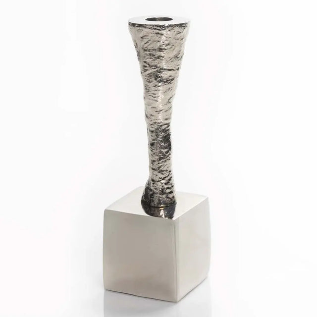 Nest Candle Holder Nickel Silver - Nima Oberoi Lunares