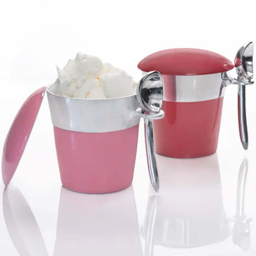 Pint Ice Cream Server Set - Magenta - Nima Oberoi Lunares