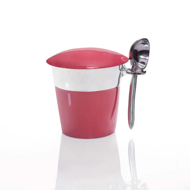 Pint Ice Cream Server Set - Magenta - Nima Oberoi Lunares