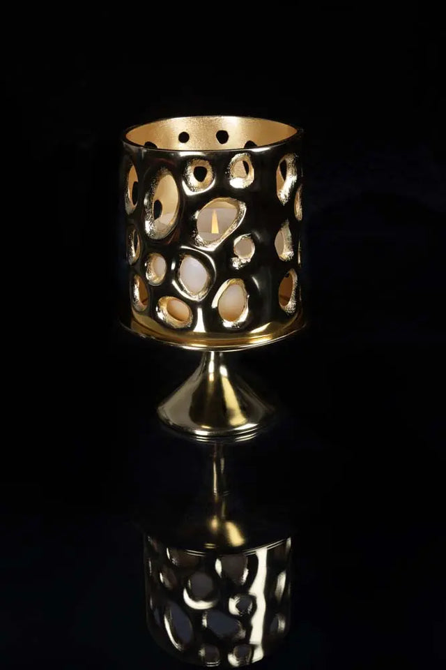 Passage Candle Holder Gold - Nima Oberoi Lunares