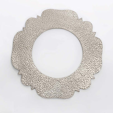 Chantilly Charger Nickel Silver - Nima Oberoi Lunares