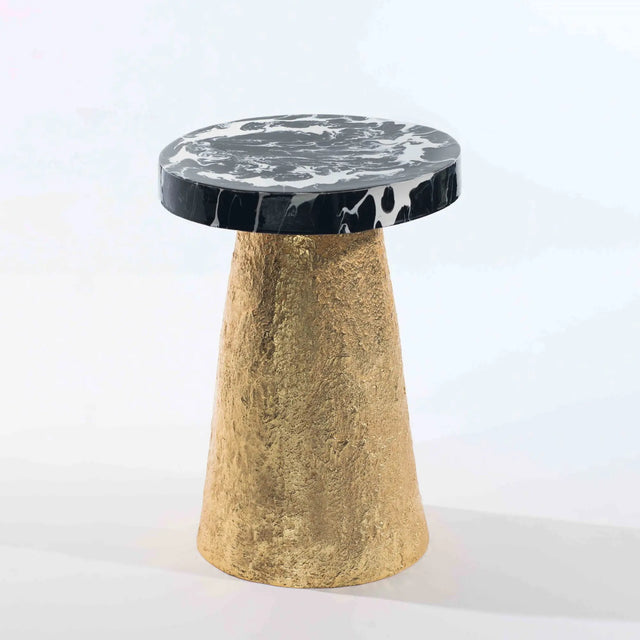 Bianco Nero Accent Table - Nima Oberoi Lunares