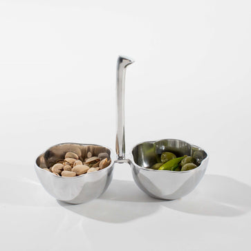 Fiore Double Snack Dish - Nima Oberoi Lunares