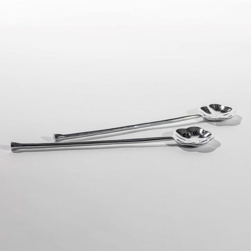 Fiore Salad Servers - Nima Oberoi Lunares