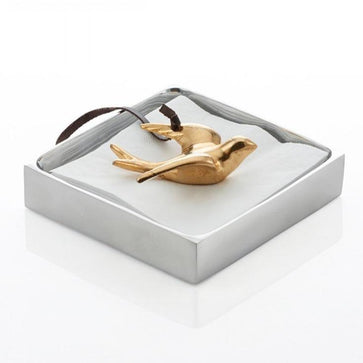 Dove Cocktail Napkin Holder Silver/Gold - Nima Oberoi Lunares
