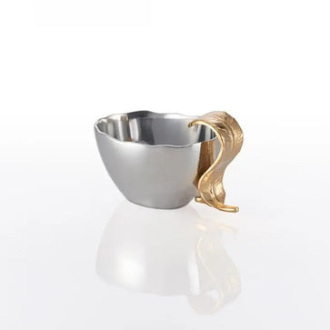 Feather Nut Dish Silver/Gold - Nima Oberoi Lunares