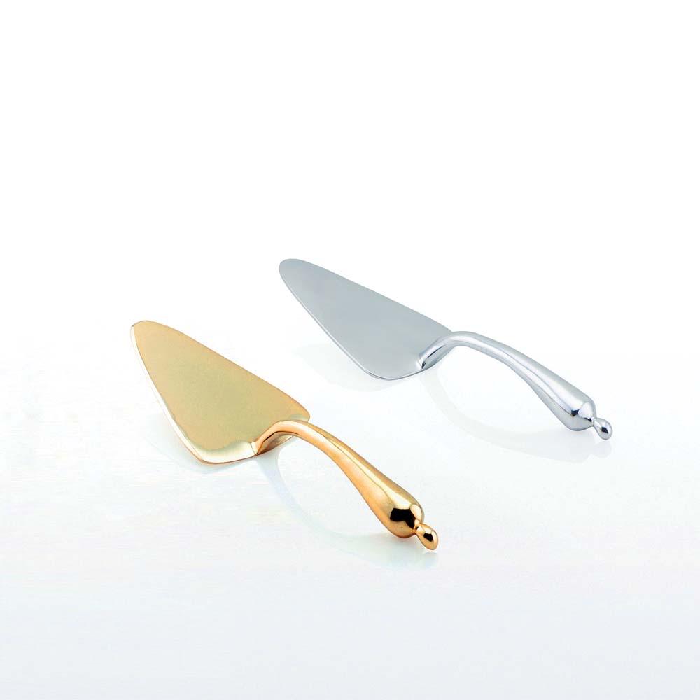 Silver Plastic Cake Cutter