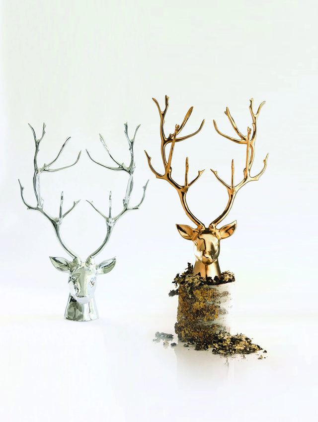 Stag Bust Silver - Nima Oberoi Lunares