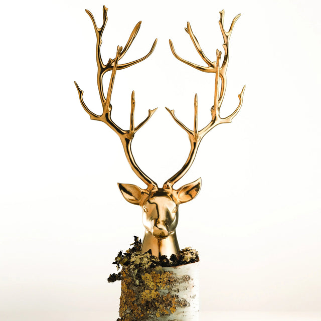 Stag Bust Silver - Nima Oberoi Lunares