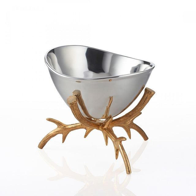 Staghorn Pedestal Bowl Lg - Nima Oberoi Lunares