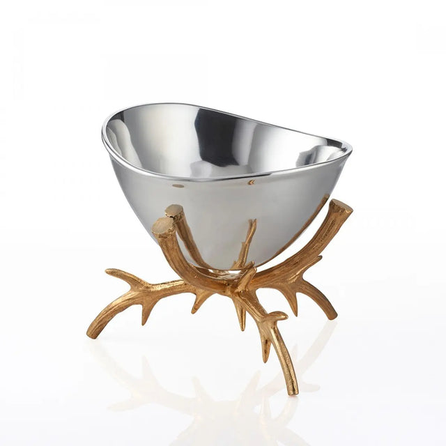 Staghorn Pedestal Bowl Lg - Nima Oberoi Lunares