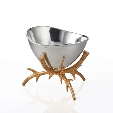Staghorn Pedestal Bowl Lg - Nima Oberoi Lunares