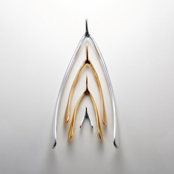 Wishbone Bookend Pair - Nima Oberoi Lunares
