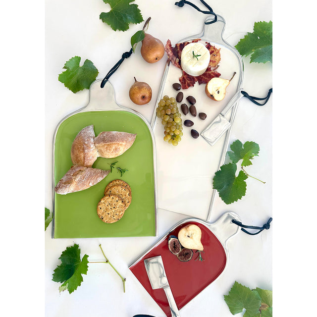 Cheese Paddle with Knife Set