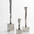 Nest Candle Holder Nickel Silver - Nima Oberoi Lunares 