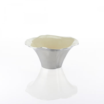 Ruffled High Bowl Oyster - Nima Oberoi Lunares 