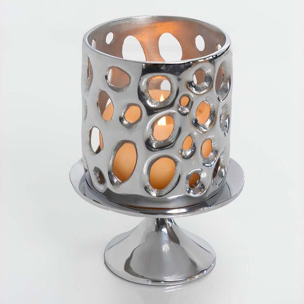 Passage Candle Holder Silver - Nima Oberoi Lunares 