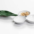 Verdura 3 Part Snack Dish - Nima Oberoi Lunares 