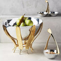 Wishbone Nut Dish Silver/Gold - Nima Oberoi Lunares 