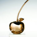 Gold Apple Sculpture - Fruit Sculptures | Nima Oberoi Lunares