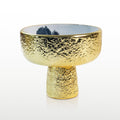 Bianco Nero Pedestal Bowl