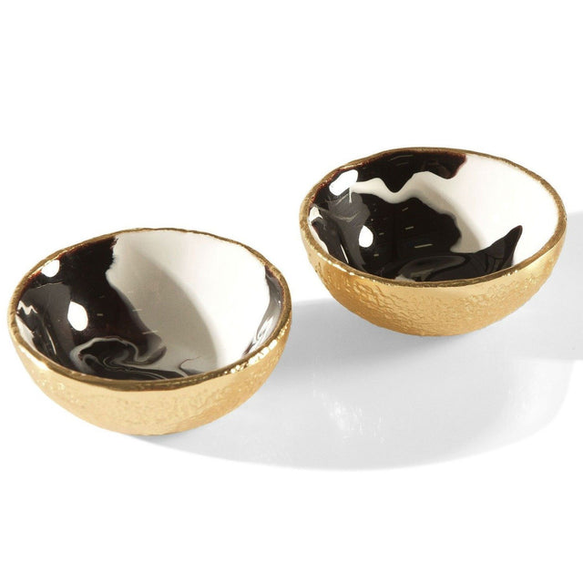 Bianco Nero Salt & Pepper Set