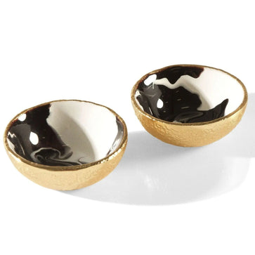 Bianco Nero Salt & Pepper Set