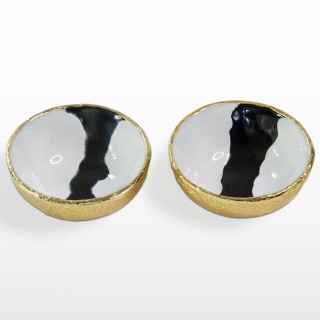 Bianco Nero Salt & Pepper Set