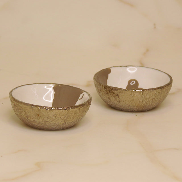 Dansbury Salt & Pepper / Dipping Bowls Set/2