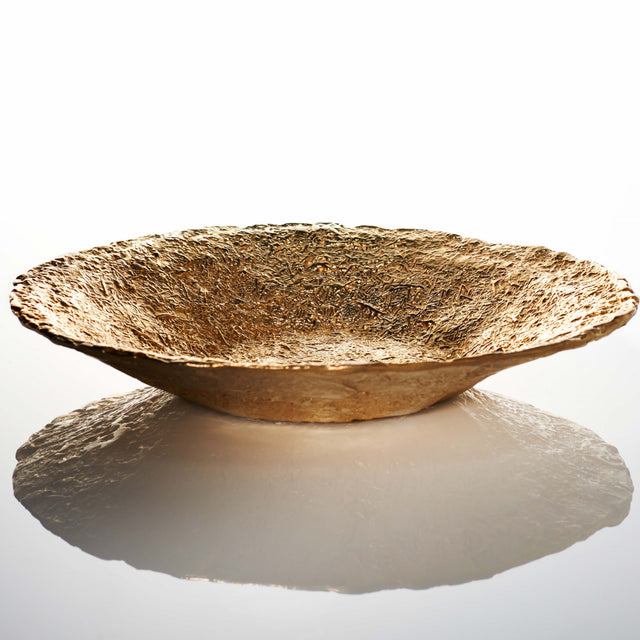 Nest Low Bowl Gold