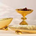 Nest Pedestal Bowl Gold