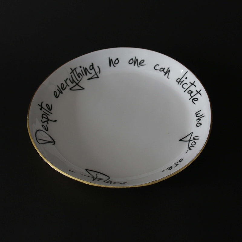 Prince - Bowl with Quote