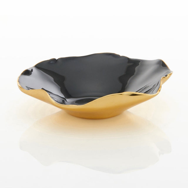 Ruffled Bowl Graphite